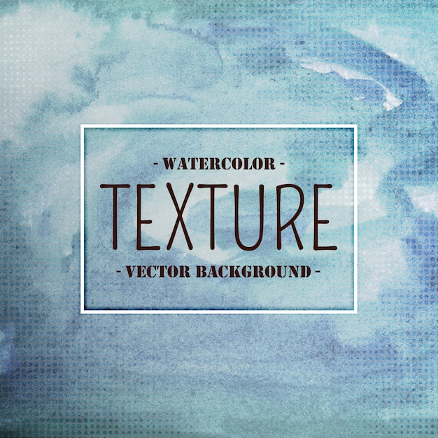 Free vector blue multipurpose watercolor texture background