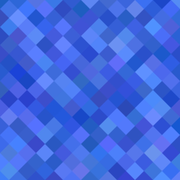 Синий многоцветный мозаичный фон