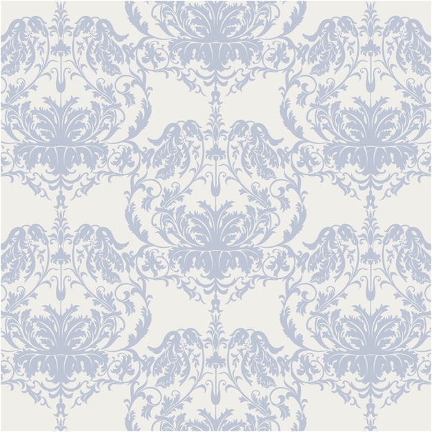 Blue ornamental pattern background