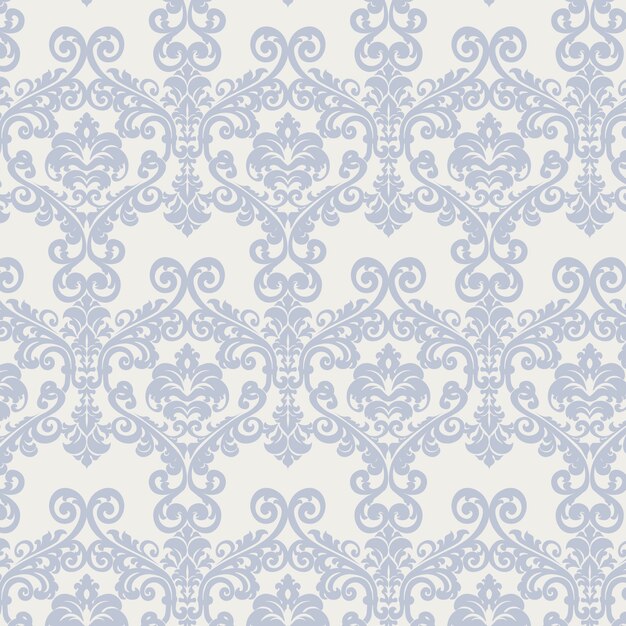 Blue ornamental pattern background