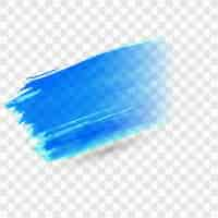 Free vector blue paint stain