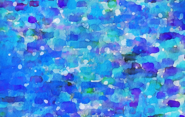 Бесплатное векторное изображение Синяя текстура бумаги акварельный фон