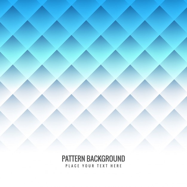 Free vector blue pattern background with rhombus