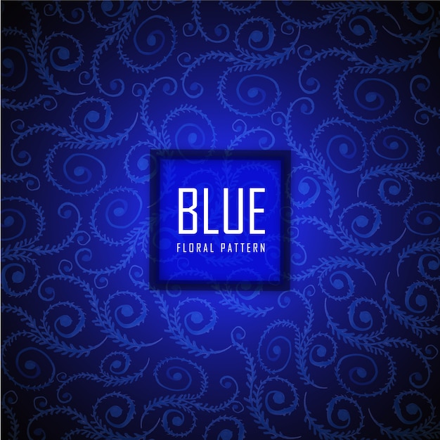 Blue pattern background