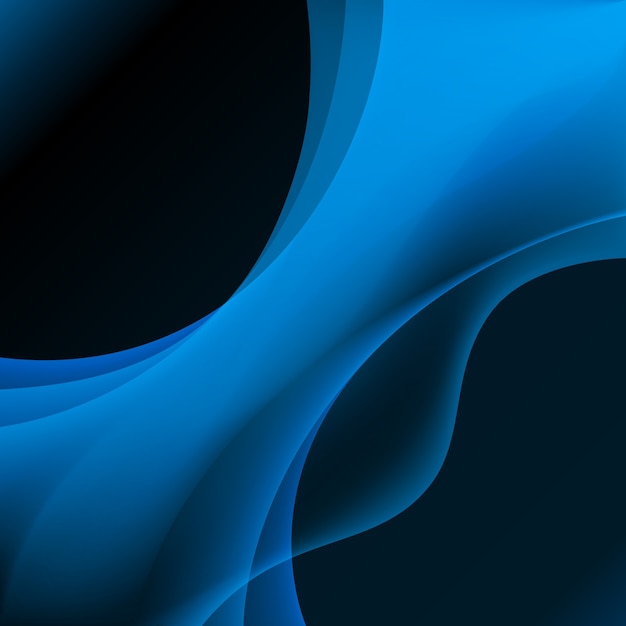 Бесплатное векторное изображение Синий плазменный абстрактный фон