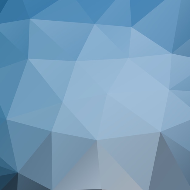 Free vector blue polygonal background
