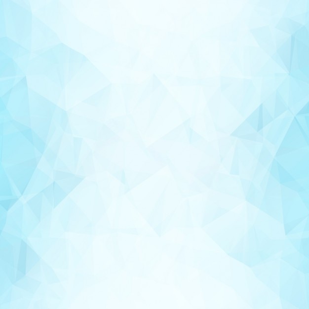 Blue polygonal shapes background