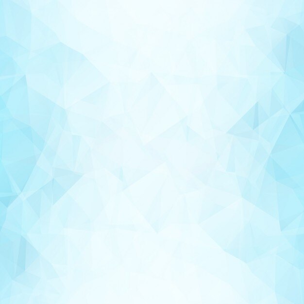 Blue polygonal shapes background