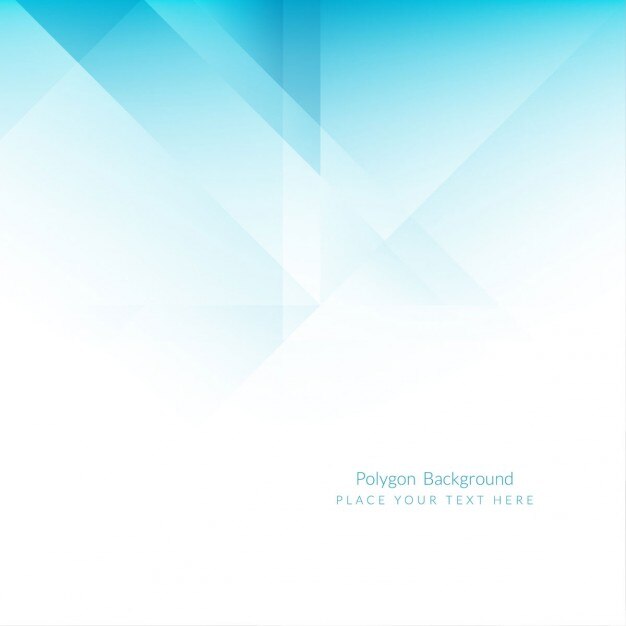 Free Vector blue polygons background 