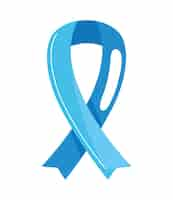 Free vector blue ribbon campaign