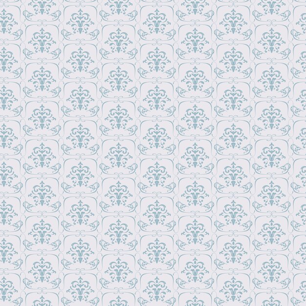 Blue seamless wallpaper pattern