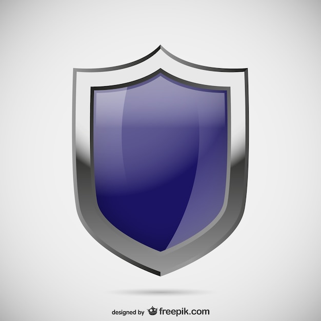 Blue security logo