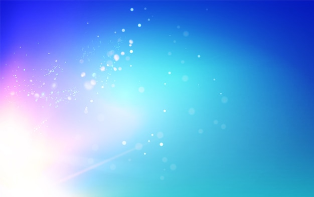 Free Vector | Blue sky and abstract light flash background.