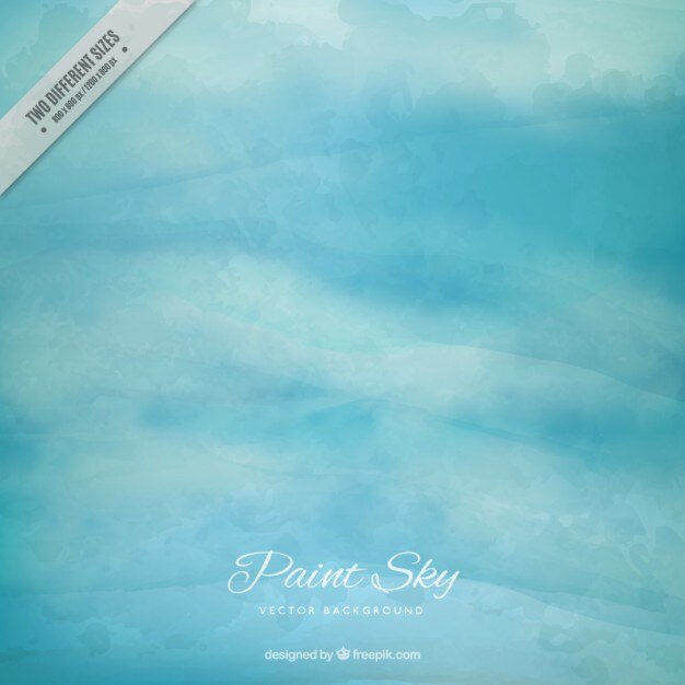 ฟรี Vector blue sky background 
