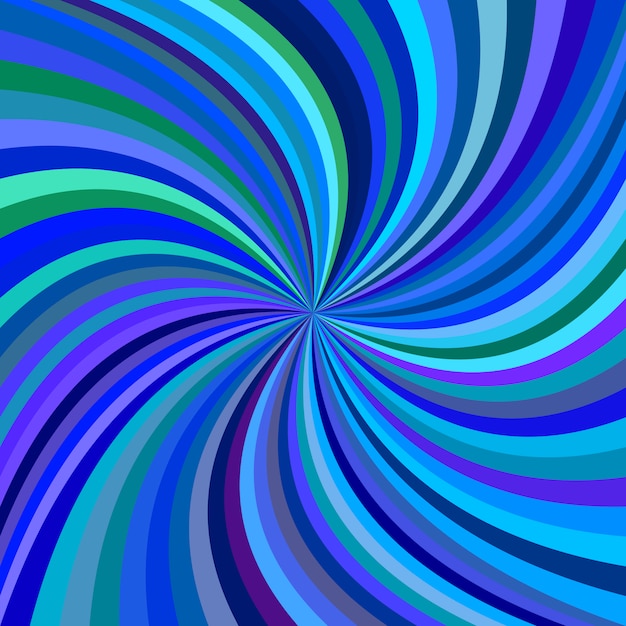 Blue spiral background