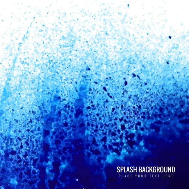 Blue splash background