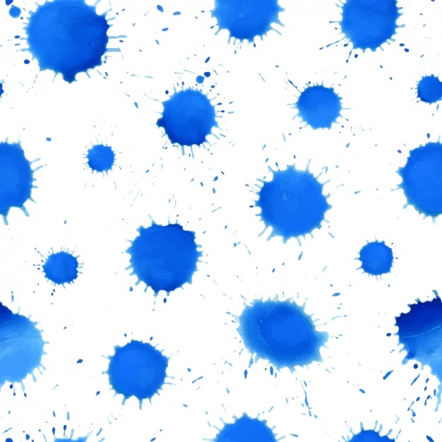 Free vector blue splashes pattern design