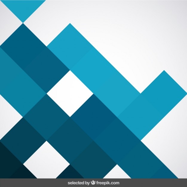 Free vector blue squares background