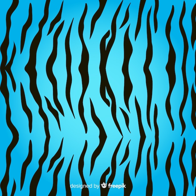 Free Vector  Blue tiger stripes background