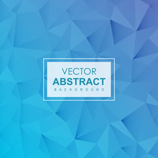 Blue Vector Abstract Background