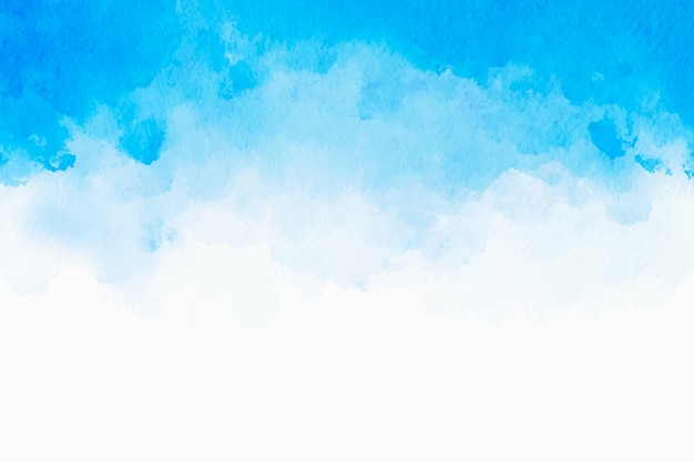 Blue watercolor abstract background