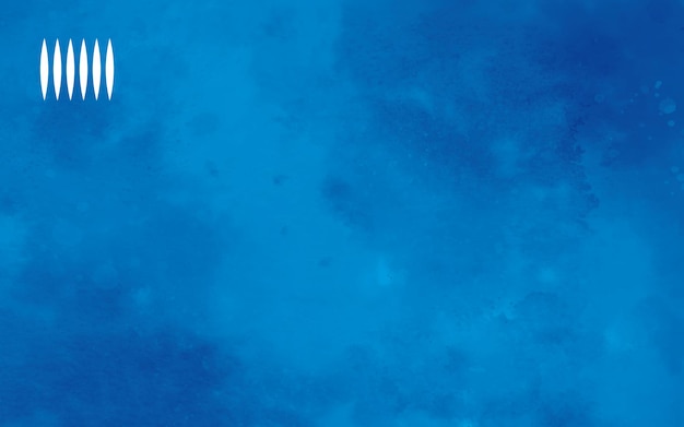 Free vector blue watercolor gradient background