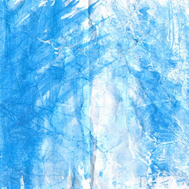 Blue watercolor hand painted background