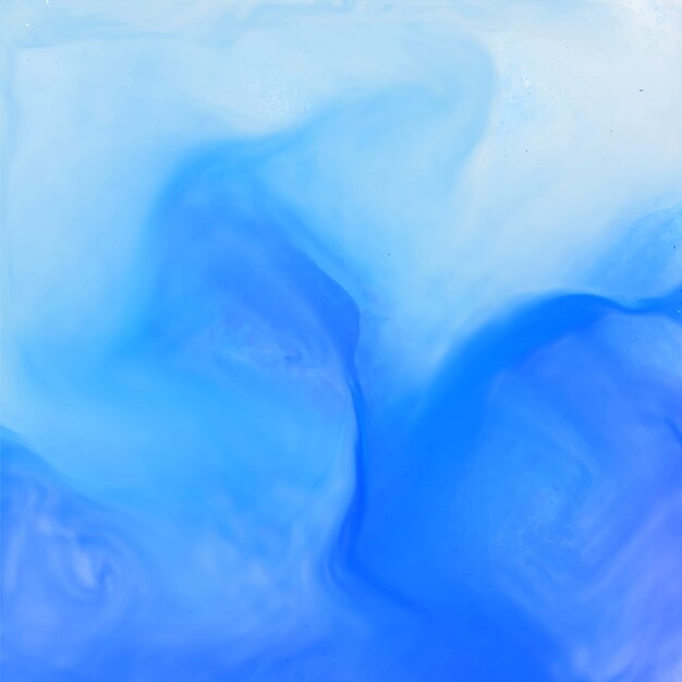 Blue watercolor ink effect background