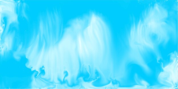 流れるような液体の色のスタイルで青い水彩画のテクスチャ