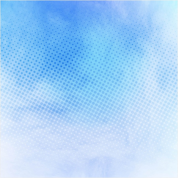 Blue watercolor texture with dots