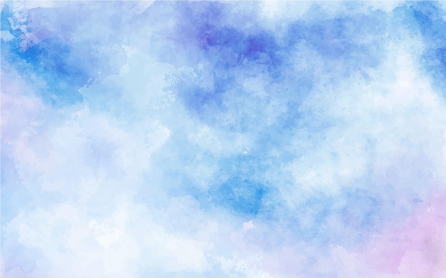 Blue Watercolor Texture Vector Templates for Free Download