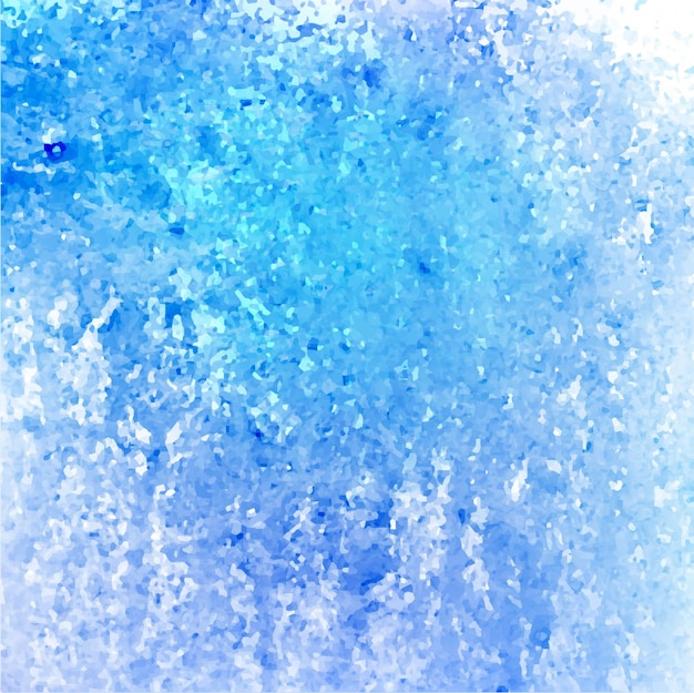 Бесплатное векторное изображение Современные синий фон акварель