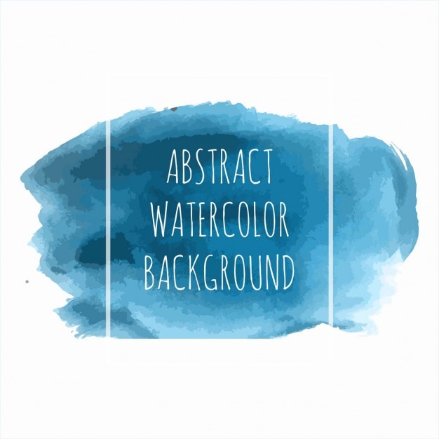 Free vector blue watercolor