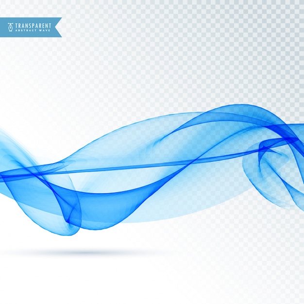 Free vector blue wave, dynamic