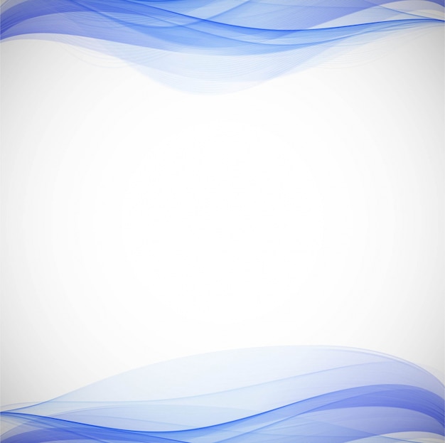 Free vector blue wavy background design