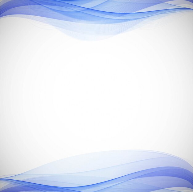 Blue wavy background design