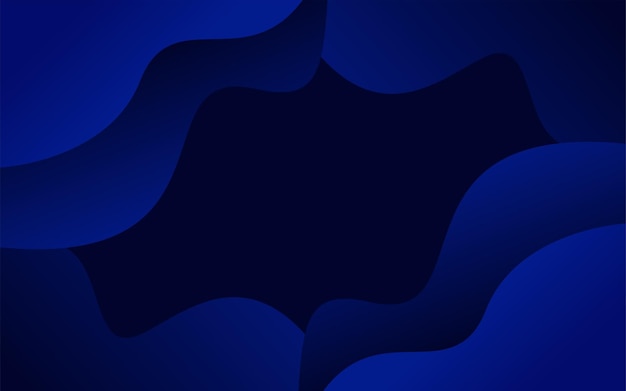 blue wavy background modern design