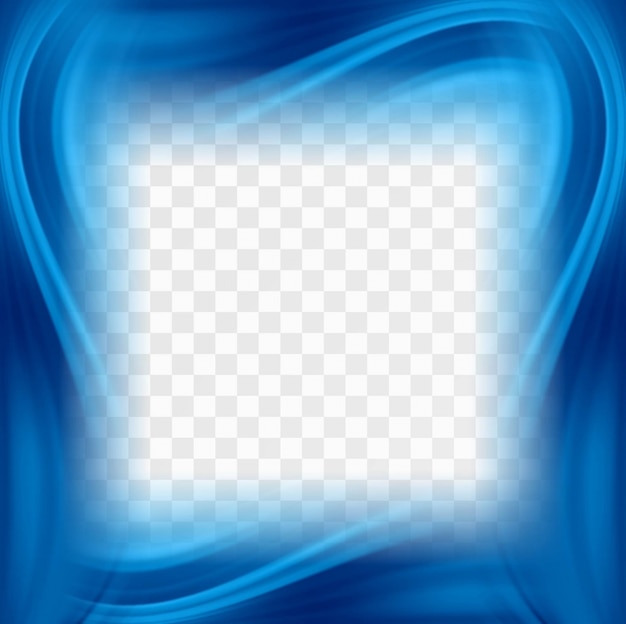 Бесплатное векторное изображение Синий волнистый фон