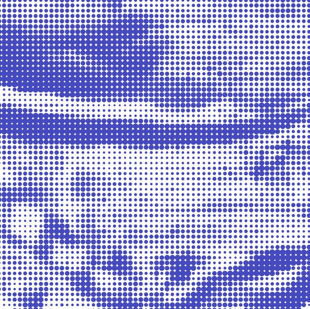 Blue and white halftone background