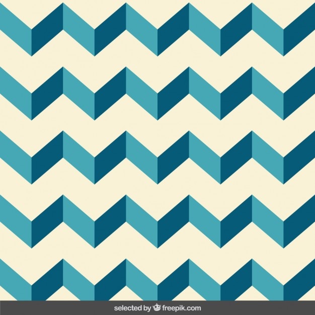 Free vector blue zig zag pattern