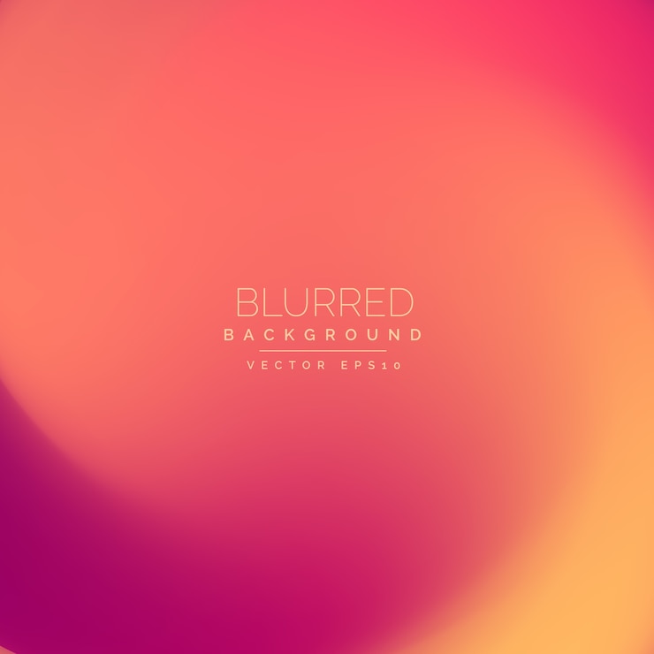 Free Vector blur elegant pink and yellow background