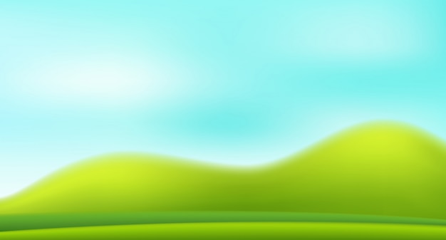 A blur nature green background