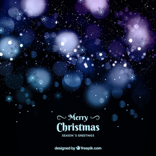 Free vector blurred abstract christmas background