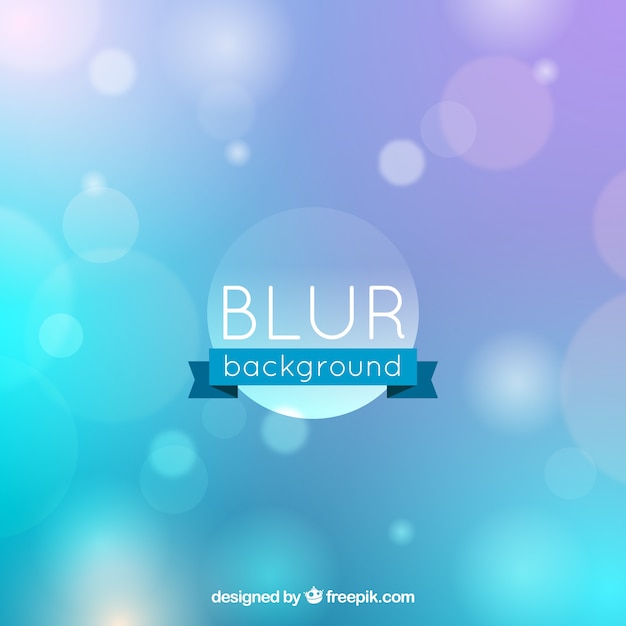 Free vector blurred background in blue and purple tones