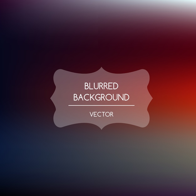 Free vector blurred background, red and dark tones