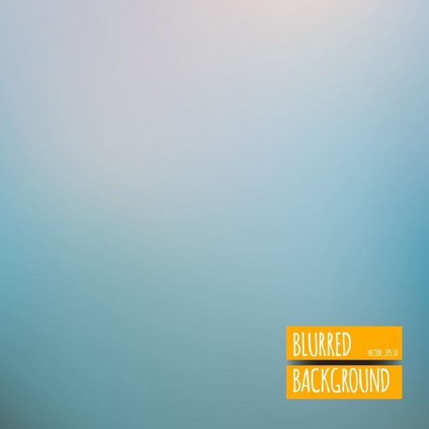 Free vector blurred background with blue tones