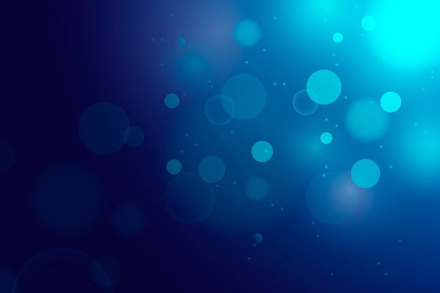 Free vector blurred background with bokeh