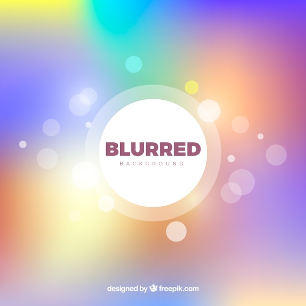 Blurred background with gradient colors