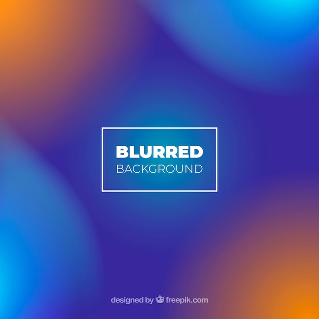 Blurred background with gradient colors