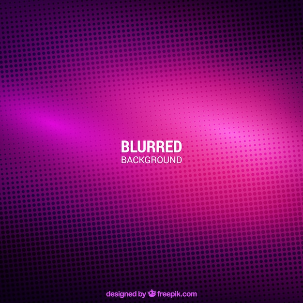 Free vector blurred background